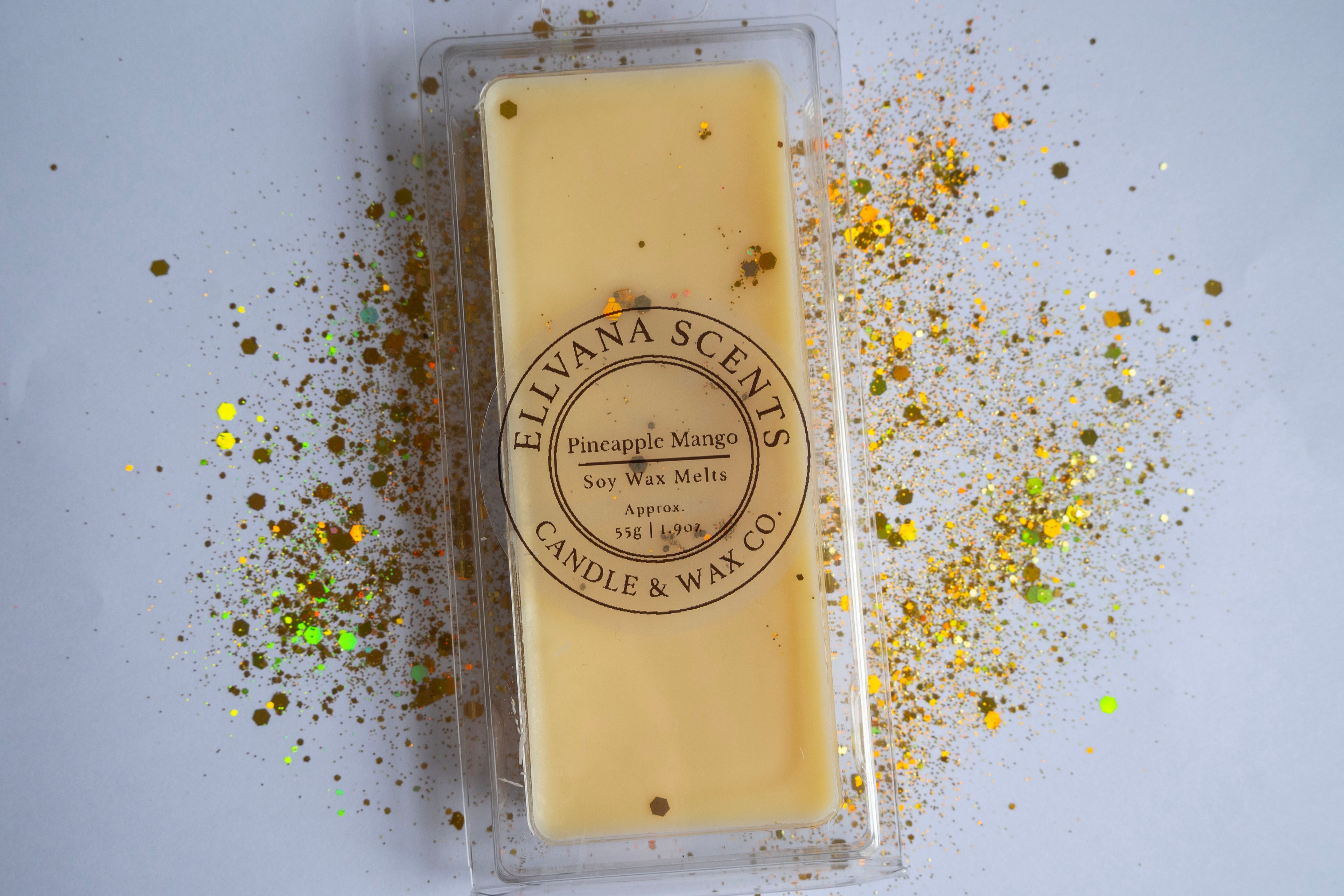Pineapple Mango Glitter Snap Bar