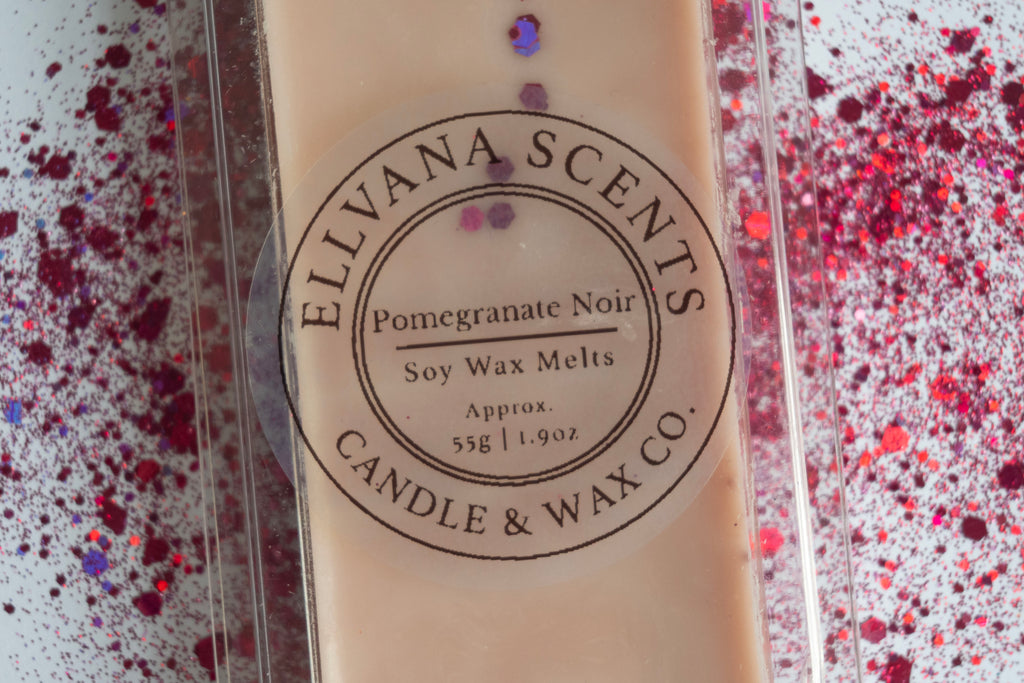 Pomegranate Noir Glitter Snap Bar
