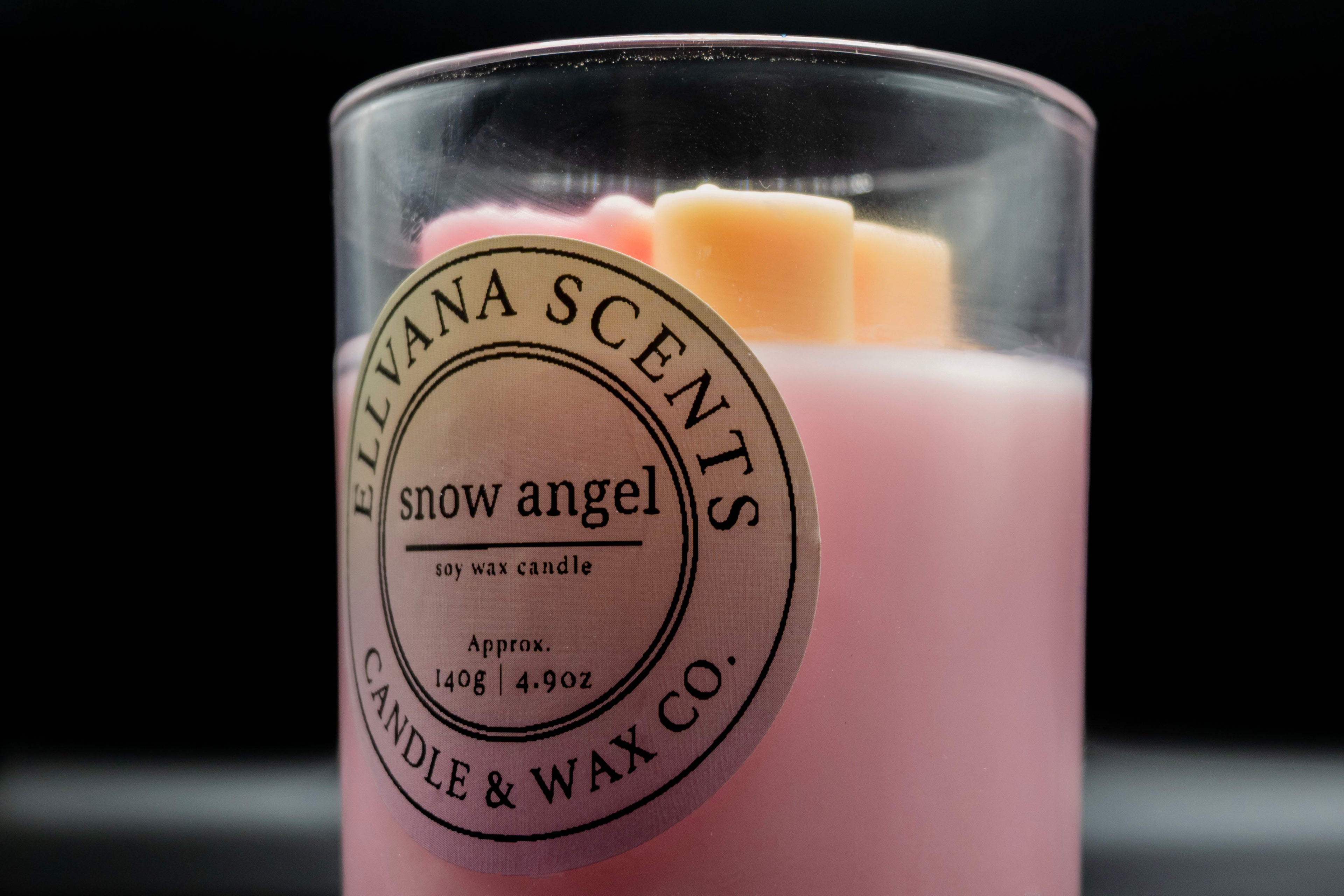Snow Angel Butterfly Candle
