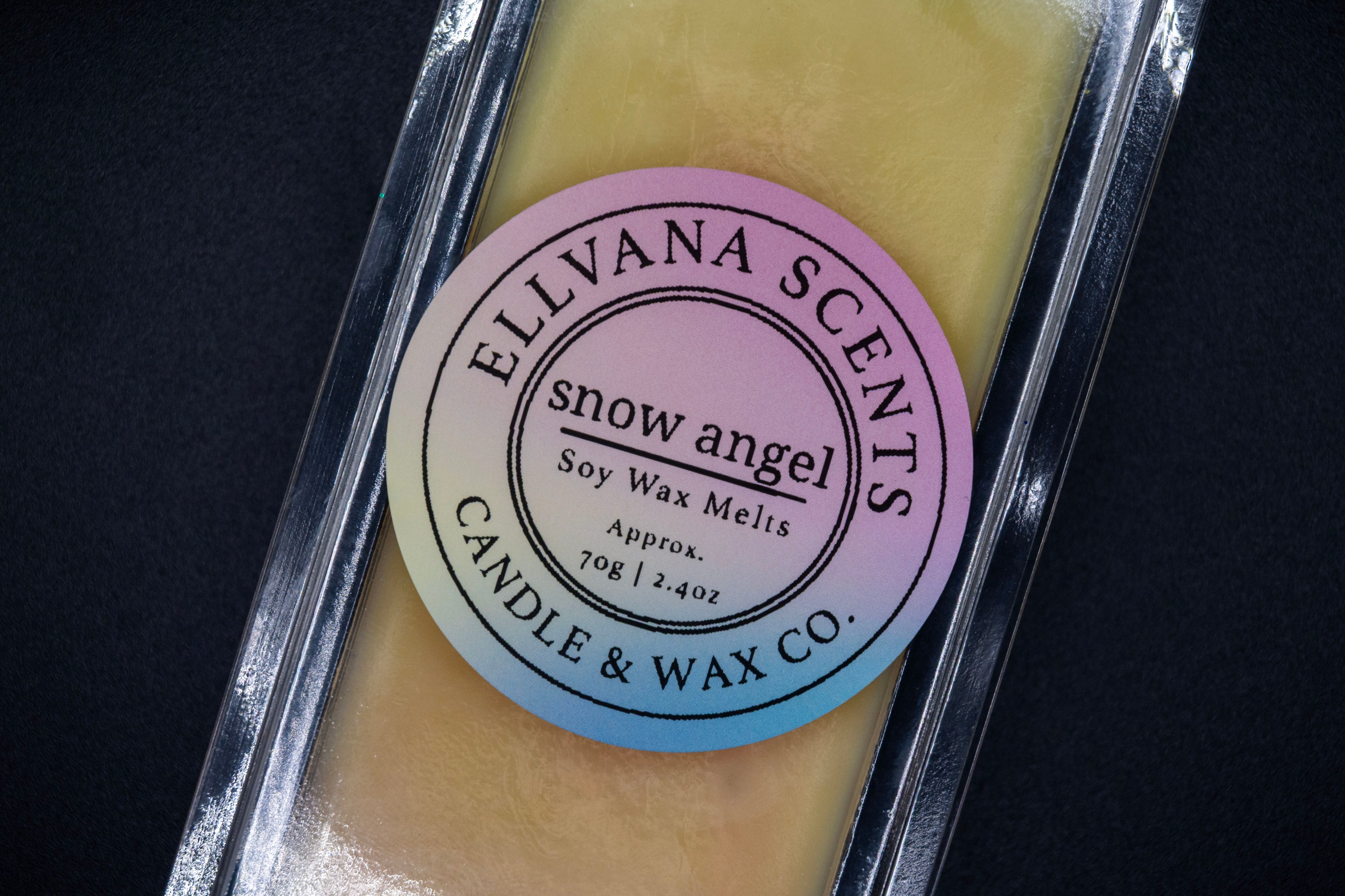 Snow Angel Glitter Snap Bar